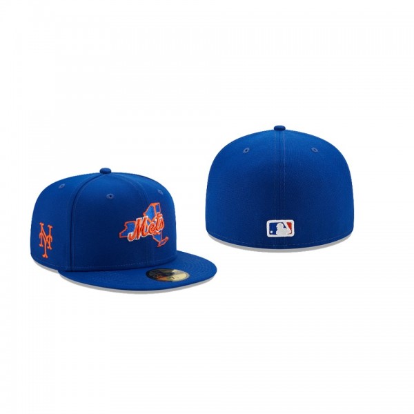 Men's New York Mets Local Blue 59FIFTY Fitted Hat