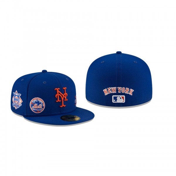 Men's New York Mets Multi Blue 59FIFTY Fitted Hat