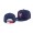 Men's New York Mets Americana Fade Navy Snapback Hat
