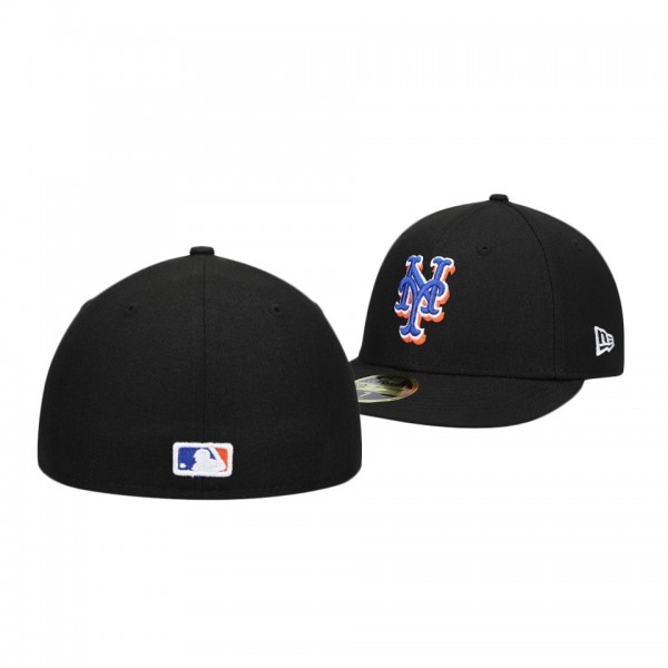 Men's Mets 2021 Turn Back The Clock Black 59FIFTY Fitted Hat