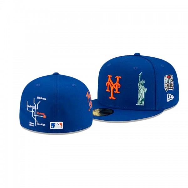 New York Mets City Transit 59FIFTY Fitted Hat