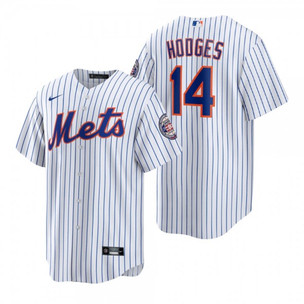 New York Mets Gil Hodges Home Replica White 2022 Baseball Hall Of Fame Induction Jersey