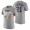 New York Mets Max Scherzer Gray 2022 Subway Series CITI Field T-Shirt