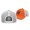 New York Mets Sport Resort Orange White Trucker Snapback Hat