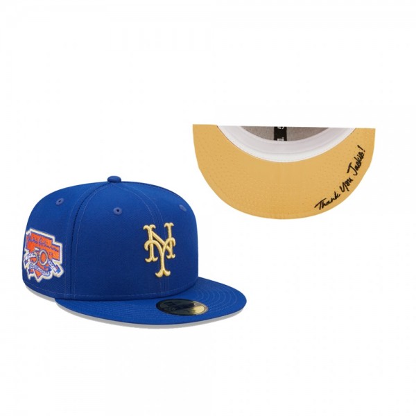 New York Mets Royal Thank You Jackie 2.0 59FIFTY Fitted Hat