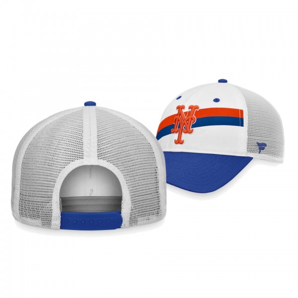 New York Mets Prep Squad White Trucker Snapback Hat