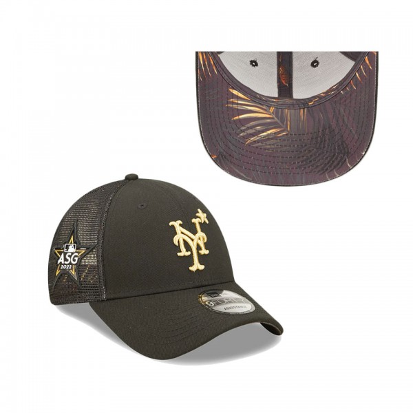 New York Mets Black 2022 MLB All-Star Game 9FORTY Snapback Adjustable Hat