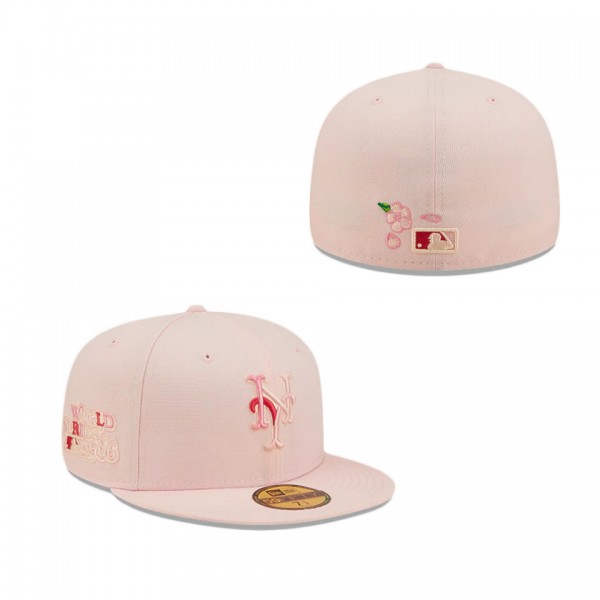 New York Mets Blossoms Fitted Hat