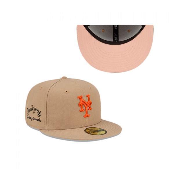 New York Mets Camel Joe Freshgoods 59FIFTY Fitted Hat