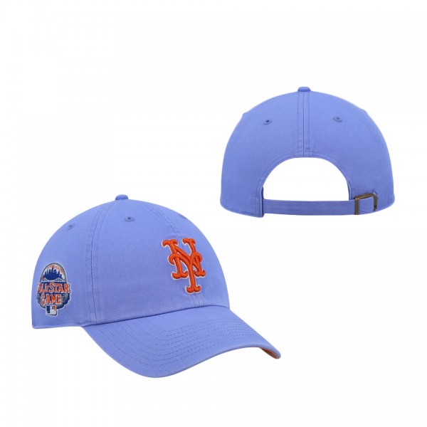 Men's New York Mets '47 Lavender 2013 MLB All Star Game Double Under Clean Up Adjustable Hat