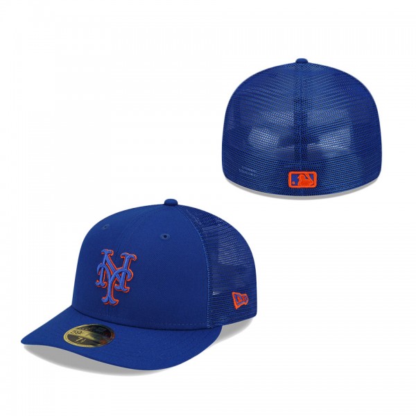New York Mets New Era 2022 Batting Practice Low Profile 59FIFTY Fitted Hat Royal