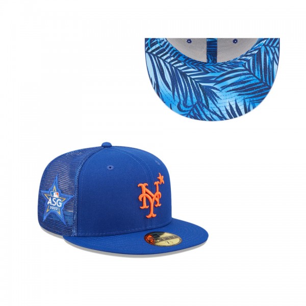 New York Mets Royal 2022 MLB All-Star Game Workout 59FIFTY Fitted Hat