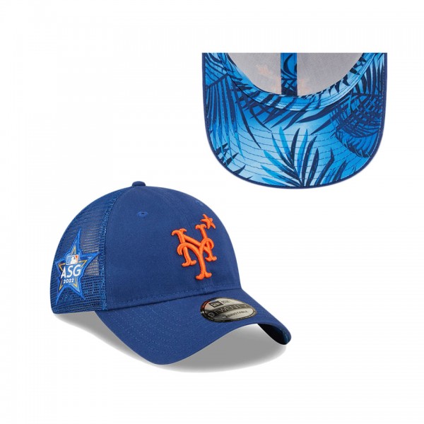 New York Mets Royal 2022 MLB All-Star Game Workout 9TWENTY Adjustable Hat