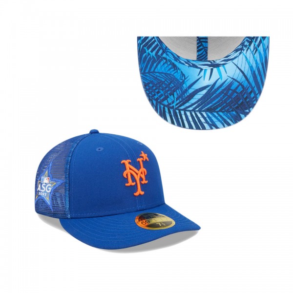 New York Mets Royal 2022 MLB All-Star Game Workout Low Profile 59FIFTY Fitted Hat