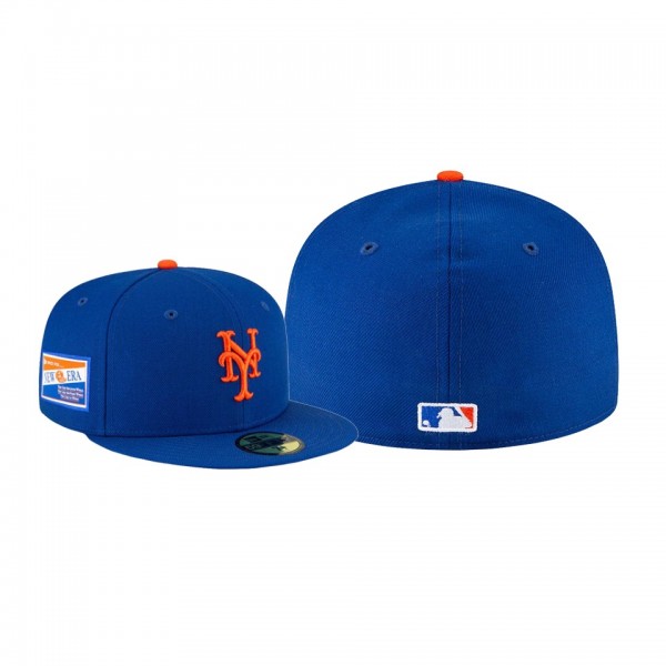 Men's New York Mets Centennial Collection Royal 59FIFTY Fitted Hat