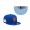 New York Mets Royal Pop Sweatband Undervisor 1986 MLB World Series Cooperstown Collection 59FIFTY Fitted Hat