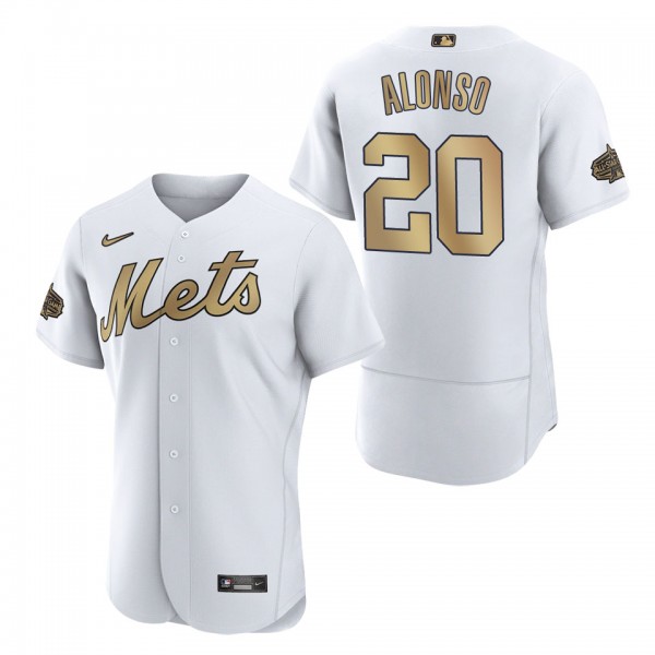 Pete Alonso Mets 2022 MLB All-Star Game Authentic White Jersey