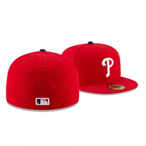 Men's Phillies 9-11 Remembrance Sidepatch Red 59FIFTY Fitted New Era Hat