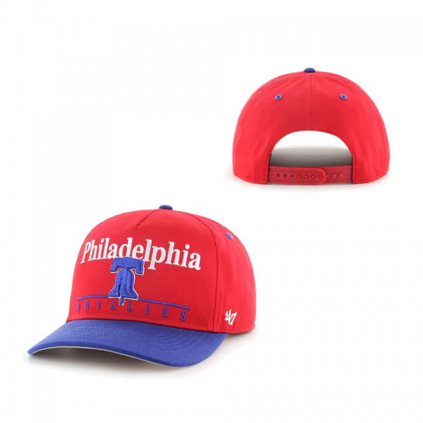 Philadelphia Phillies '47 Retro Super Hitch Snapback Hat Red Royal