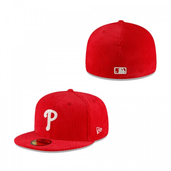 Philadelphia Phillies Corduroy 59FIFTY Fitted Hat