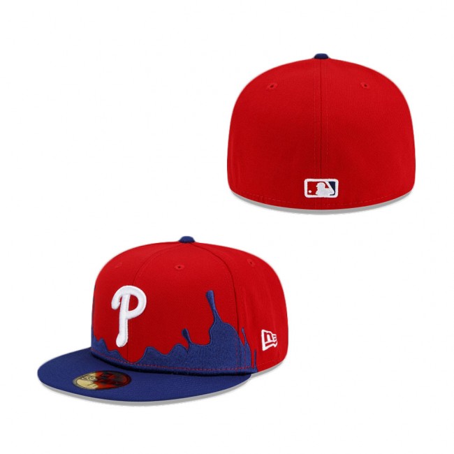 Philadelphia Phillies Drip Front 59FIFTY Fitted Hat