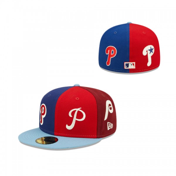 Philadelphia Phillies Logo Pinwheel 59FIFTY Fitted Hat
