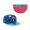 Men's Philadelphia Phillies New Era Blue Light Blue MLB X Big League Chew Big Rally Blue Raspberry Flavor Pack 59FIFTY Fitted Hat