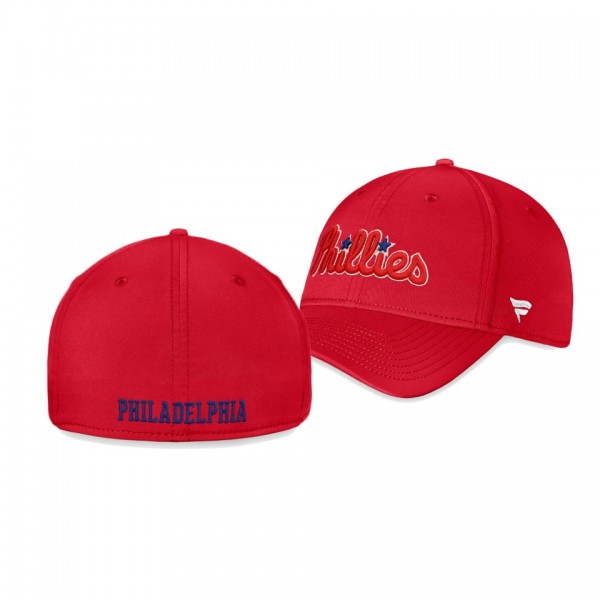 Philadelphia Phillies Core Flex Red Fanatics Branded Hat