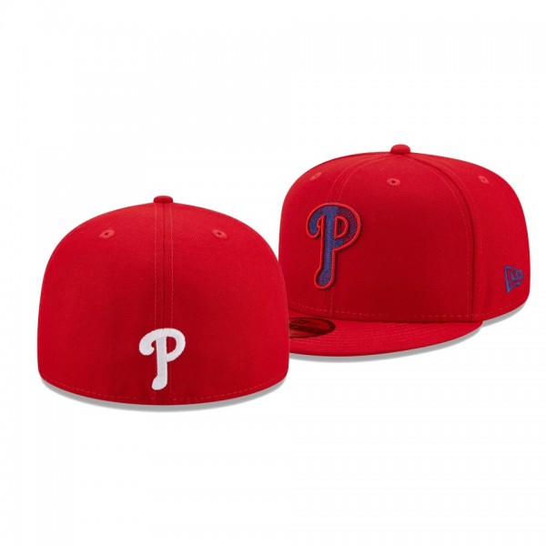 Philadelphia Phillies Scored Red 59FIFTY Fitted Hat