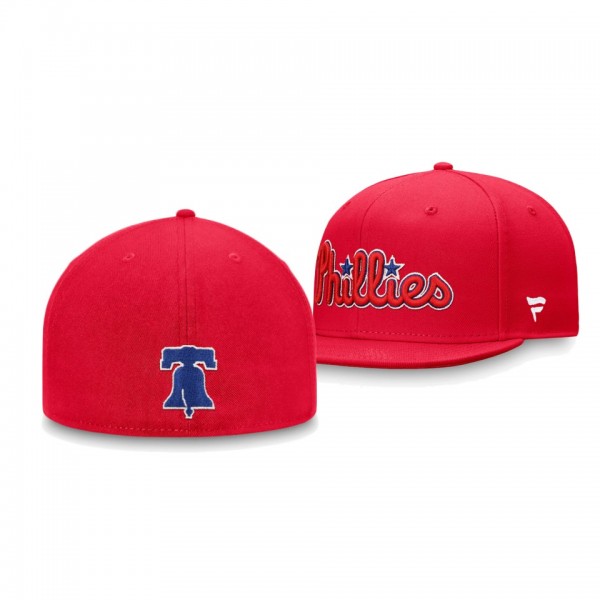 Philadelphia Phillies Team Core Red Fitted Hat