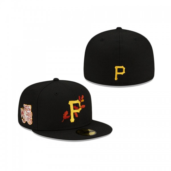Pittsburgh Pirates Leafy Front 59FIFTY Fitted Cap