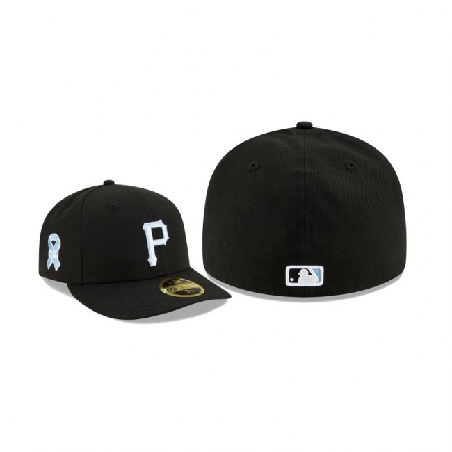 Men's Pittsburgh Pirates 2021 Father's Day Black On-Field Low Profile 59FIFTY Fitted Hat