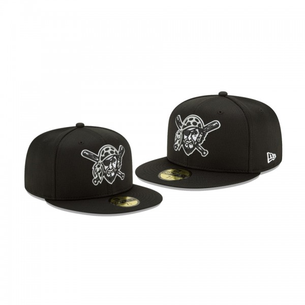 Men's Pirates Clubhouse Black Team 59FIFTY Fitted Hat
