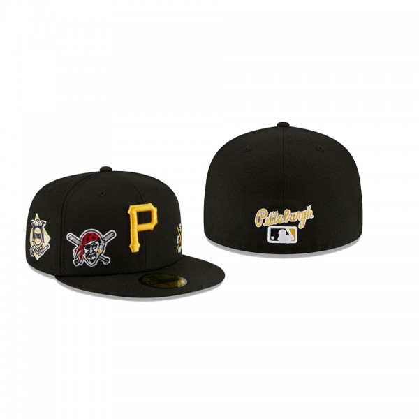 Men's Pittsburgh Pirates Multi Black 59FIFTY Fitted Hat