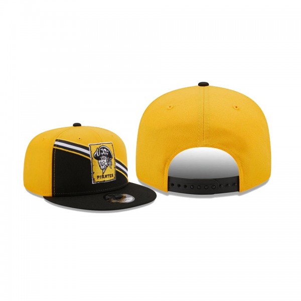 Men's Pittsburgh Pirates Color Cross Gold 9FIFTY Snapback Hat