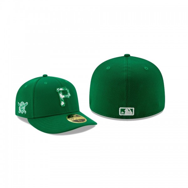 Men's Pittsburgh Pirates 2021 St. Patrick's Day Green Low Profile 59FIFTY Fitted Hat