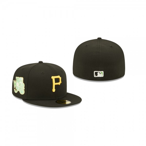 Pittsburgh Pirates Graphite Citrus Pop 59FIFTY Fitted Hat