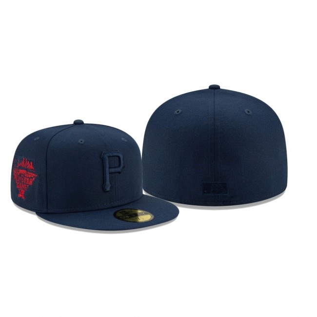Men's Pirates 2006 All-Star Game Oceanside Navy Red Undervisor 59FIFTY Hat