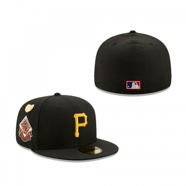 Pittsburgh Pirates 1960 Logo History 59FIFTY Fitted Hat