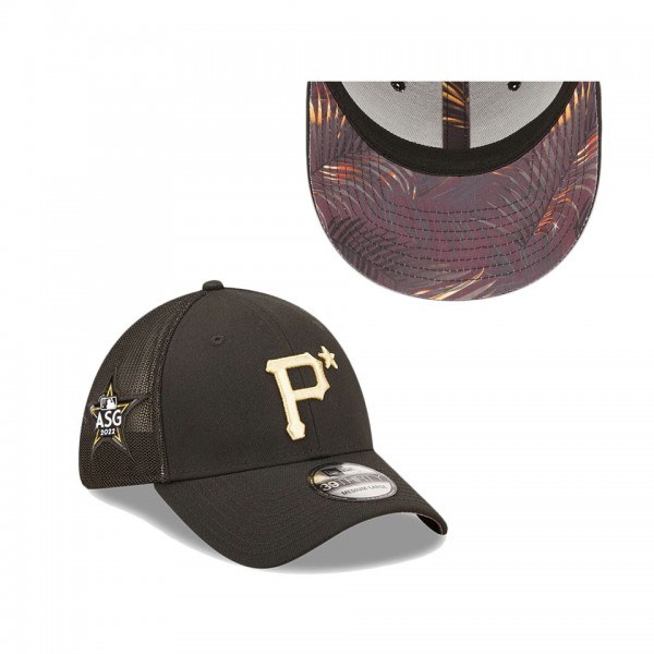 Pittsburgh Pirates Black 2022 MLB All-Star Game 39THIRTY Flex Hat