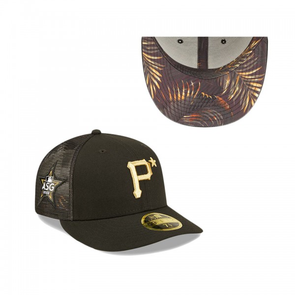 Pittsburgh Pirates Black 2022 MLB All-Star Game On-Field Low Profile 59FIFTY Fitted Hat