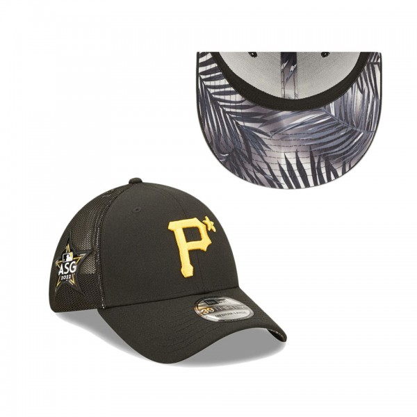 Pittsburgh Pirates Black 2022 MLB All-Star Game Workout 39THIRTY Flex Hat