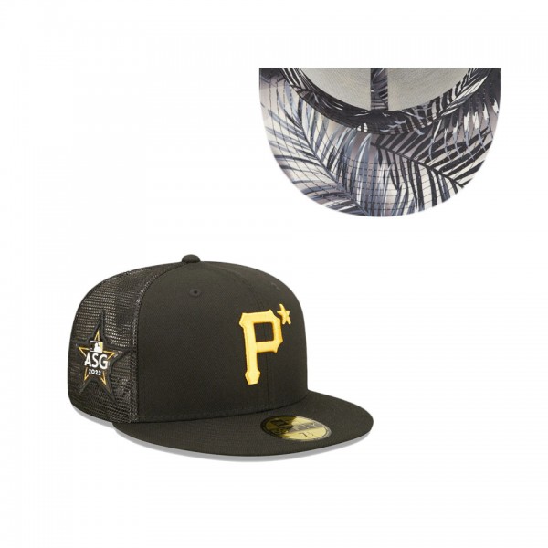 Pittsburgh Pirates Black 2022 MLB All-Star Game Workout 59FIFTY Fitted Hat
