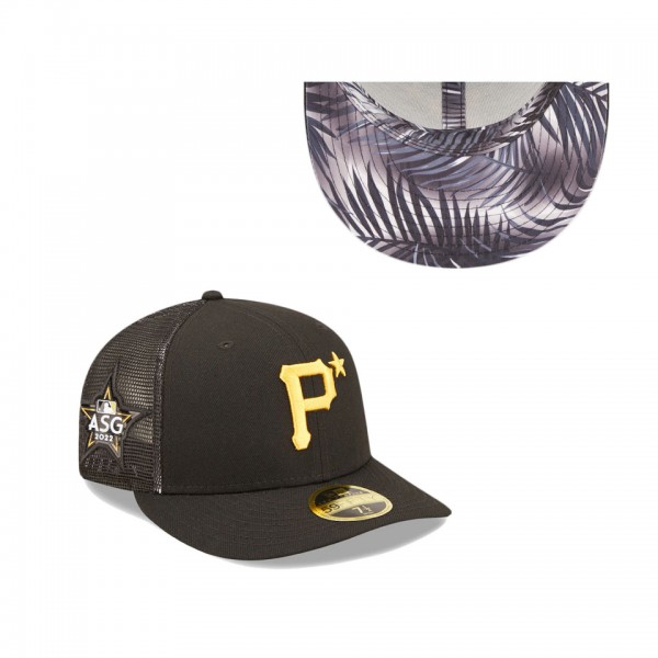 Pittsburgh Pirates Black 2022 MLB All-Star Game Workout Low Profile 59FIFTY Fitted Hat