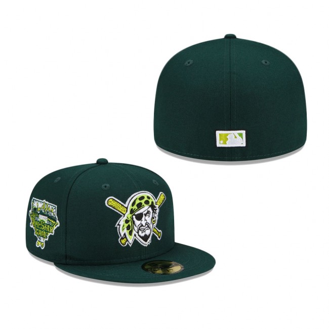 Pirates Cooperstown Collection 2006 MLB All-Star Game Color Fam Lime Undervisor Cap Green