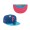 Men's Pittsburgh Pirates New Era Blue Light Blue MLB X Big League Chew Big Rally Blue Raspberry Flavor Pack 59FIFTY Fitted Hat