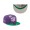 Men's Pittsburgh Pirates New Era Purple Green MLB X Big League Chew Ground Ball Grape Flavor Pack 59FIFTY Fitted Hat