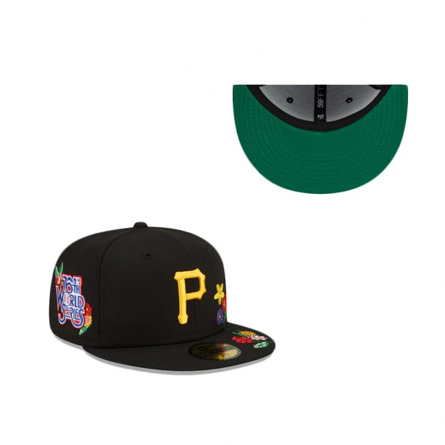 Pittsburgh Pirates Visor Bloom 59FIFTY Fitted Hat