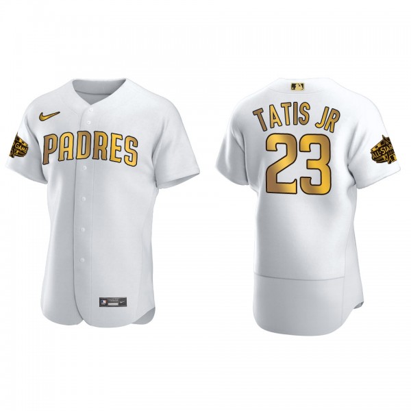 Fernando Tatis Jr. San Diego Padres White Gold MLB All-Star Game Jersey