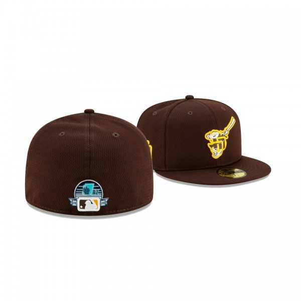 Padres 2020 Spring Training Brown 59FIFTY Fitted New Era Hat